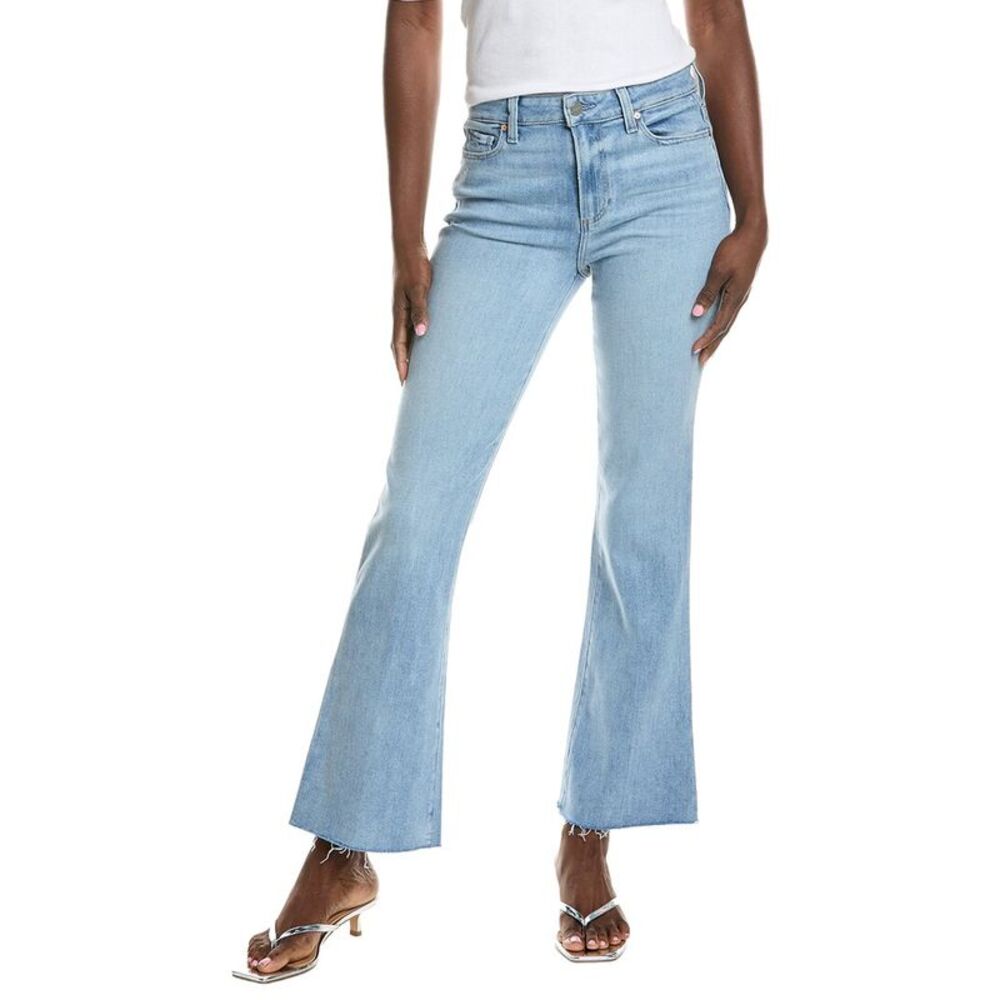 Paige Womens  Laurel High-Rise Canyon In Tune Distressed Jean